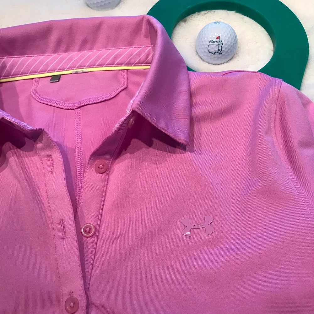 Under Armour Sexy Pink Sport Polo!